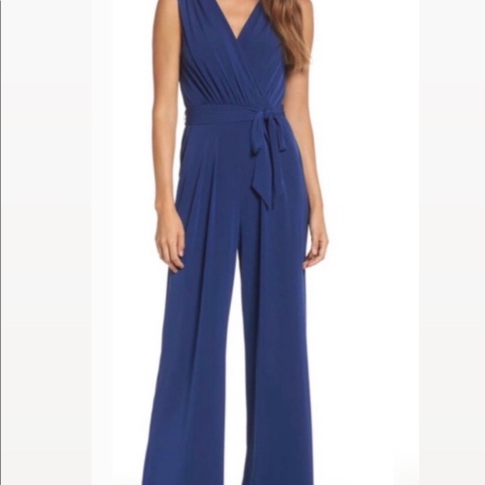 NWT Vince Camuto blue jumpsuit